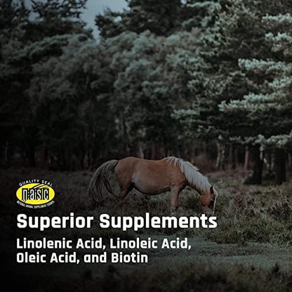Majesty's BIO+ Biotin Wafers - Superior Horse/Equine Hoof and Coat Support Supplement - Copper, Zinc, Lysine, Methionine (2 Pack (120 Count Total))