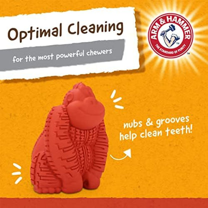 Arm & Hammer Super Treadz Mini Gorilla Dental Chew Toy, Small, 3.5 in, 24Pk
