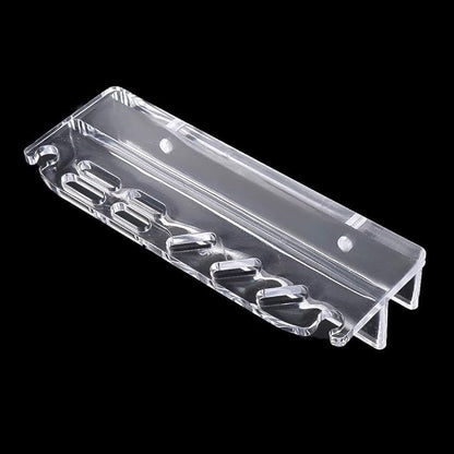 Vctitil Aquarium Plant Tools Holder Aquarium Tank Tool Acrylic Holder Grass Maintenance Tool Storage Rack for Tweezer Scraper Scissor Cleaning Tool