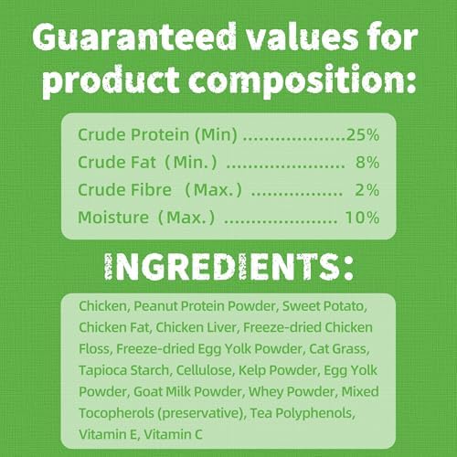 Just Try Cat Grass Jerky Treats for Indoor Cats, 16 oz