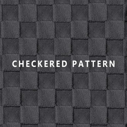 Patas Lague Orthopedic Large Dog Bed Pet Crate Mat 56''X40'' Dark Grey