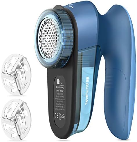 BEAUTURAL Fabric Shaver and Lint Remover, Portable Sweater Defuzzer