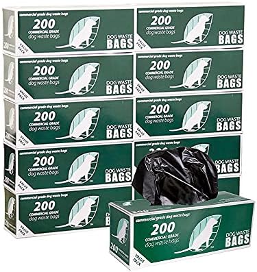Zero Waste USA - 2,000 Commercial Dog Waste Station Refill Bags, 10 Rolls