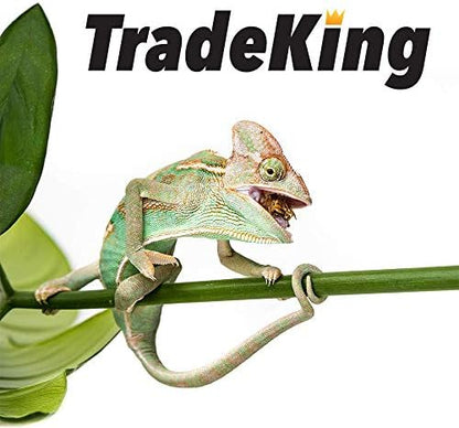 TradeKing Natural Dried Crickets, Food for Bearded Dragons, Wild Birds, Chicken, Fish, & Reptiles (8 oz Resealable Bag) Veterinary Certified