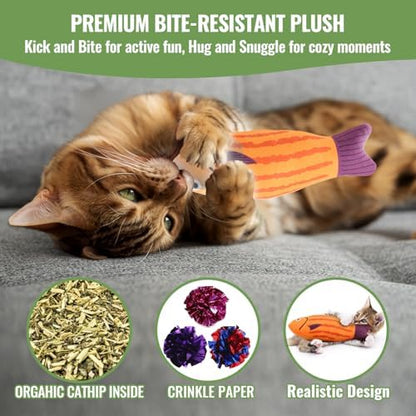 Fashion's Talk Cat Toys Variety Pack for Kitty 20 Pieces