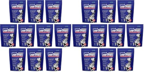 Covetrus Nutrisential Lean Treats for Dogs - Small, Medium & Large Dogs (K9) - Nutritional Low Fat, Bite-Size - Soft Chicken Flavor - 20 Pack - 4oz