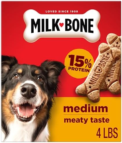 Milk-Bone Original Biscuits Medium Dog Treats, 4 Lb.