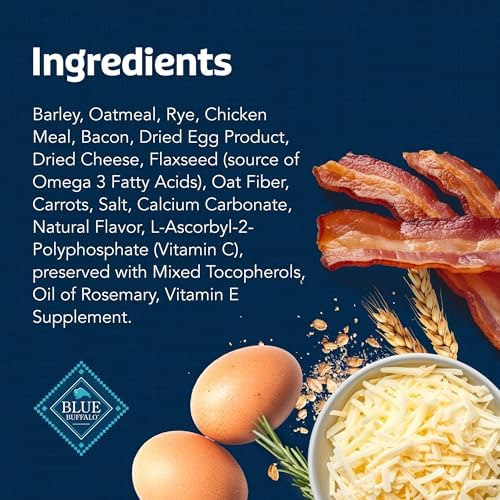 Blue Buffalo Health Bars Bacon Egg & Cheese Mini Dog Biscuits, 32 oz
