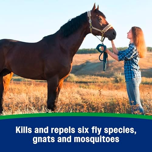 Farnam Wipe II Horse Fly Spray with Citronella, 32 oz Spray