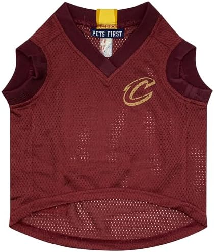 Pets First NBA CLEVELAND CAVALIERS DOG Jersey, Medium - Tank Top Basketball Pet Jersey
