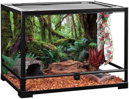 24x12 in Terrarium Backdrop Rainforest Moss Tree Reptile Habitat Background