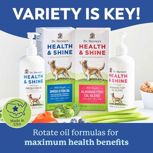 Dr. Harvey's Health & Shine Omega 3 Fish Oil for Dogs