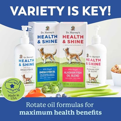 Dr. Harvey's Health & Shine Omega 3 Fish Oil for Dogs