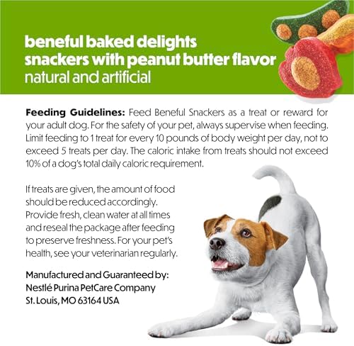 Beneful Purina Baked Delights Snackers Dog Treats, 36 oz