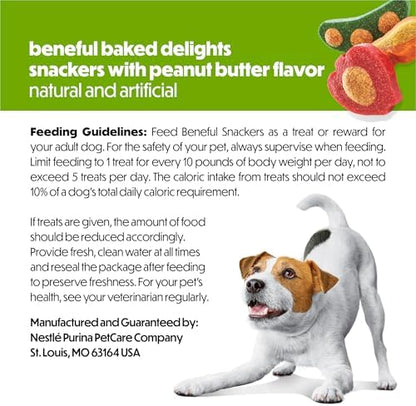 Beneful Purina Baked Delights Snackers Dog Treats, 36 oz