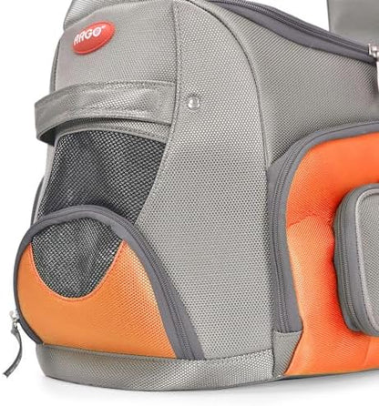 Argo Large Aero-Pet Airline-Approved Pet Carrier, Tango Orange