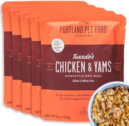 Portland Pet Food Company Fresh, Human Grade Dog Food Topper & Meal 5 Pack