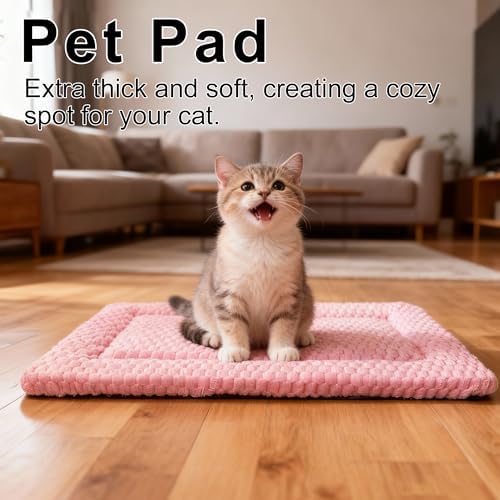 Dog Bed Mat – Soft & Comfortable Dog Kennel Pad for Crate – Durable Crate Bed & Mat for Dogs & Cats