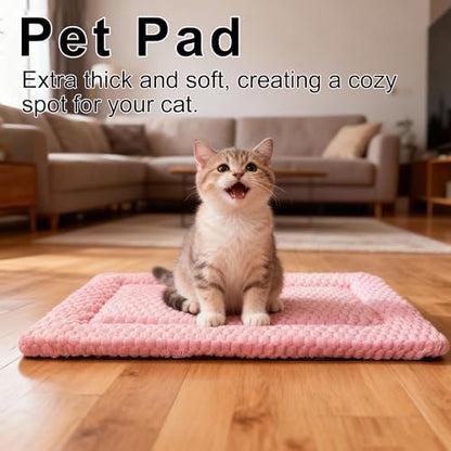 Dog Bed Mat – Soft & Comfortable Dog Kennel Pad for Crate – Durable Crate Bed & Mat for Dogs & Cats