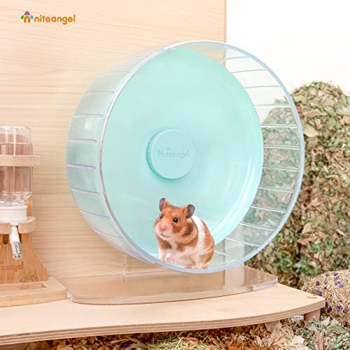 Niteangel Super-Silent Hamster Exercise Wheels: Quiet 11 inch Running Wheel