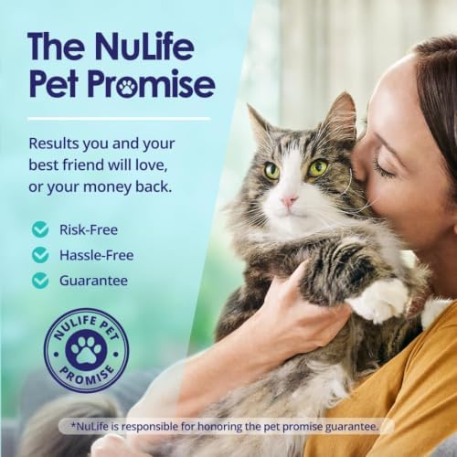 Premium Omega 3 Fish Oil for Cats - Wild Alaskan Salmon Oil Supplement for Skin and Coat - Liquid Cat Supplement for Shedding Control & Cat Dandruff (4, Fluid Ounces)