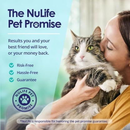 Premium Omega 3 Fish Oil for Cats - Wild Alaskan Salmon Oil Supplement for Skin and Coat - Liquid Cat Supplement for Shedding Control & Cat Dandruff (4, Fluid Ounces)