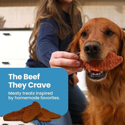 Blue Buffalo Nudges Jerky Cuts Steak Dog Treats, 16 oz