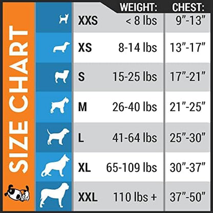 ThunderShirt for Dogs Calming Anxiety Vest, X Small, Heather Gray