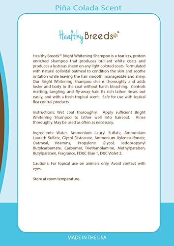 Healthy Breeds German Shorthaired Pointer Bright Whitening Shampoo 12 oz (Pack of 2)