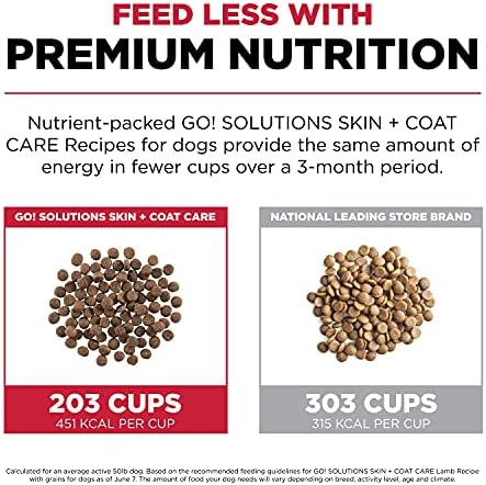 Go! Solutions Skin + Coat Care Lamb Dry Dog Food, 12 lb