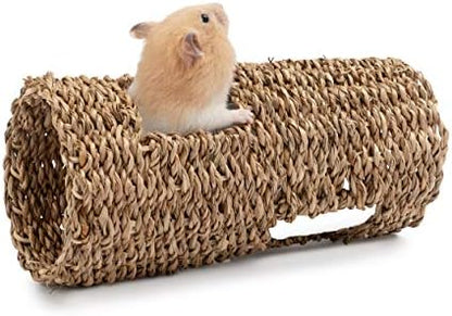 Niteangel Creative & Composable Hamster Tunnel: Edible Seagrass & DIY Tube