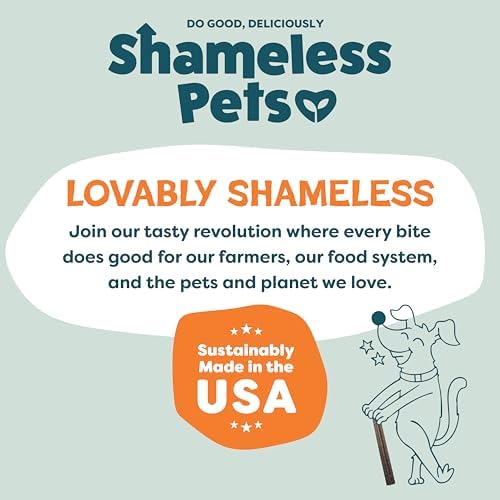 Shameless Pets Dental Chews for Dogs, Variety Pack, 4-Pack