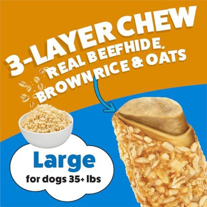 Purina Busy Chewnola Small/Medium Dog Bones, Oats & Brown Rice, 10 ct Pouch