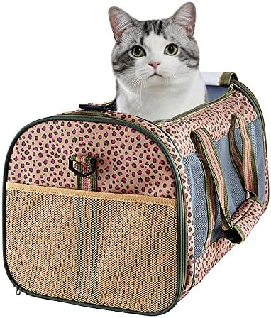 Soft-Sided Kennel Pet Carrier, Airline Approved Travel Handbag