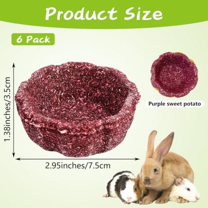 12 Pack Rabbit Chew Toys for Teeth Natural Guinea Pig Toys