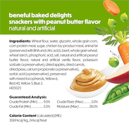 Beneful Purina Baked Delights Snackers Dog Treats, 36 oz