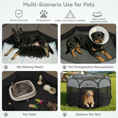 Siedihit Playpen for Extra Large Dog Cat, Dogs Tent Crate Cage