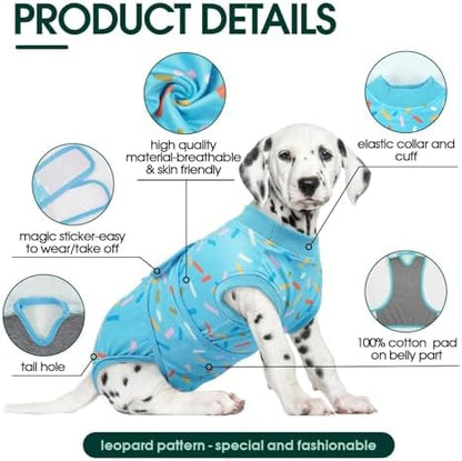 Kuoser Recovery Suit for Dogs After Surgery, Female Dog Onesie for Surgery