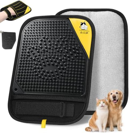 Pet Hair Remover for Furniture, 2-in-1 Pet Hair Removal Glove for Cats Dogs