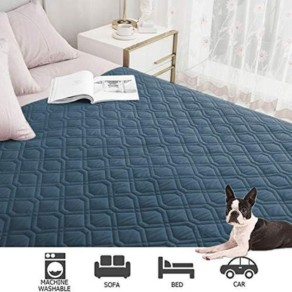 Ameritex Waterproof Blanket Reversible Dog Bed Cover Pet Blanket for Furniture Bed Couch Sofa