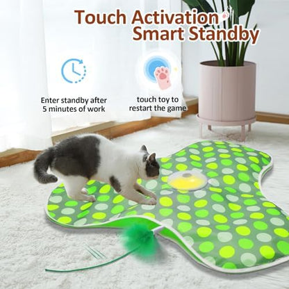 Sofolor Interactive Cat Toys for Indoor Cats, Cat Exercise Toys