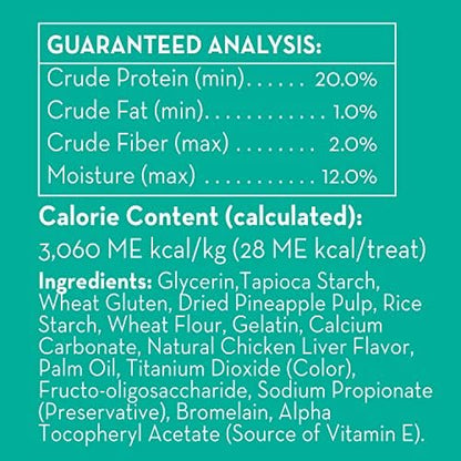 Dingo Mini Dental Chews Dog Treats With Real Chicken For Small Dogs, 24 Ct