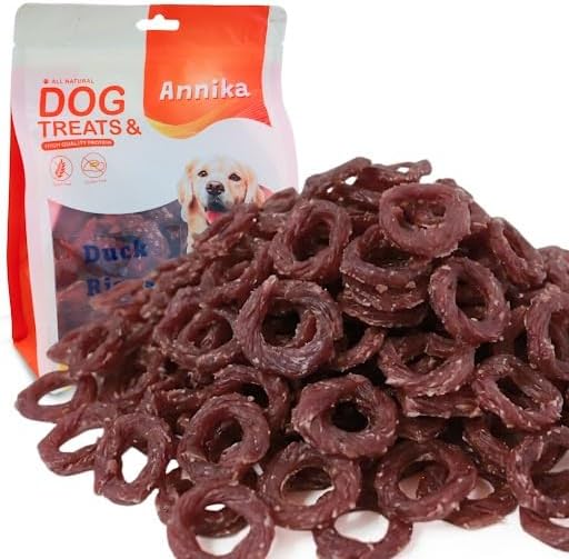 Annika Duck Ring Dog Chew Treat Natural Pet Snack
