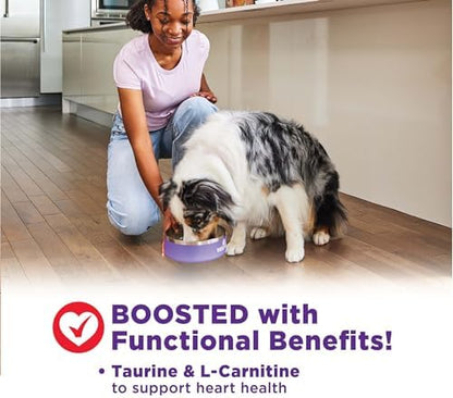 Wellness Bowl Boosters Heart Health Dog Food Topper with Freeze Dried Pieces for Small, Medium, and Large Breeds, Grain Free, Natural, Chicken Recipe, 4 oz Bag