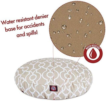 Majestic Pet Athens Sand Small Round Pet Bed