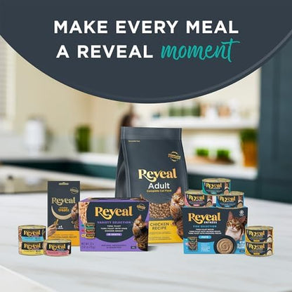 Reveal Chicken Freeze-Dried Cat Treats 8-Pack 0.88 oz Bags