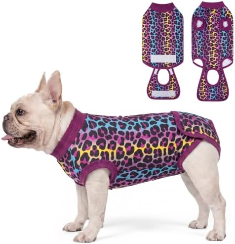 cyeollo Dog Surgery Recovery Suit, Surgical Onesie for Female & Male Dogs