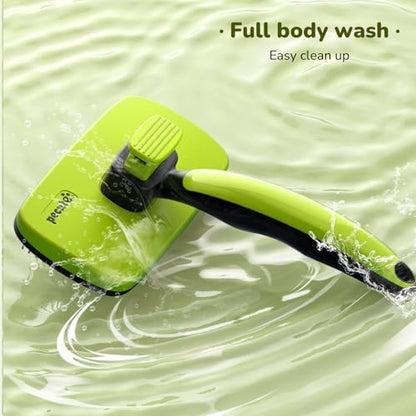 Pecute Skin Friendly Self-Cleaning Slicker Brush for Dog & Cat Shedding