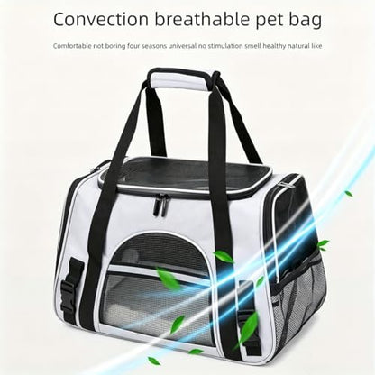 Cat Carrier Bag, Airline Approved Soft Carrier for Cats & Small Dogs