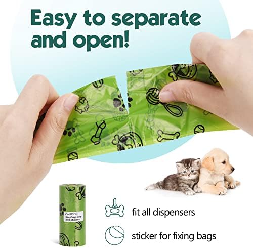 1080PCS Dog Poop Bags Bulk– Strong Leakproof for Clean Hands